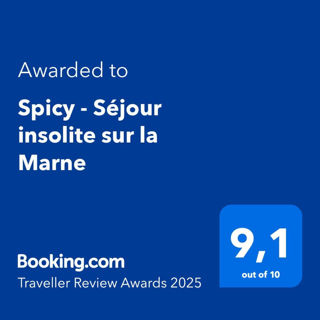 Spicy - Sejour Insolite Sur La Marne โม ภายนอก รูปภาพ